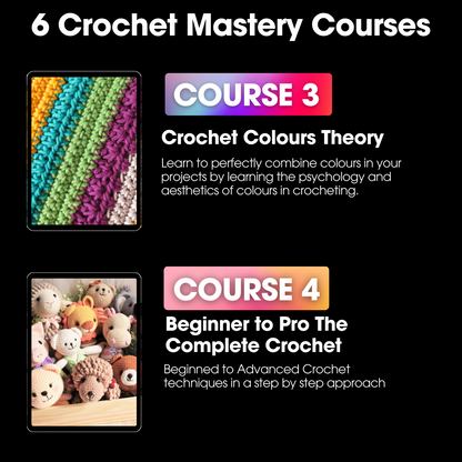 Ultimate Crochet Bundle: 1000+ Patterns, 6 Courses & More