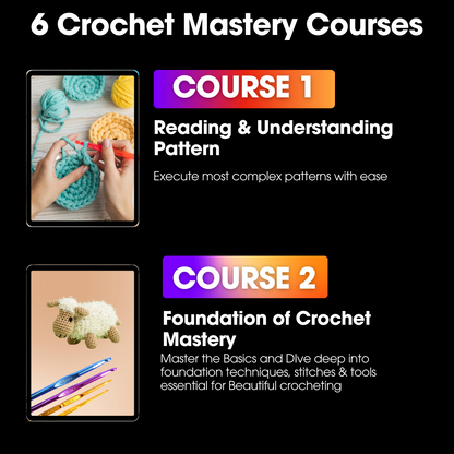 Ultimate Crochet Bundle: 1000+ Patterns (FREE COURSE)