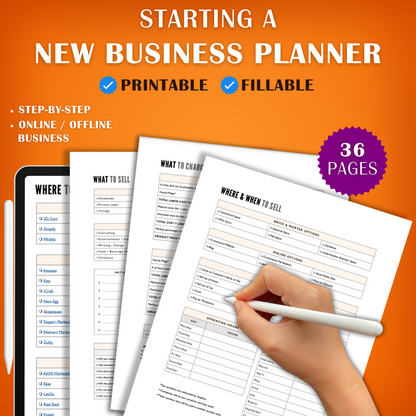 Business Planner Printable (Latest Edition pdf)